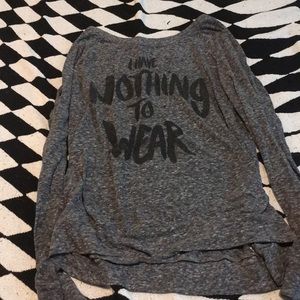 “I have nothing to wear” AEO shirt